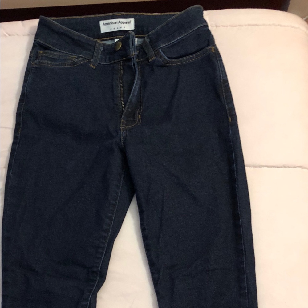 High rise American Apparel jeans